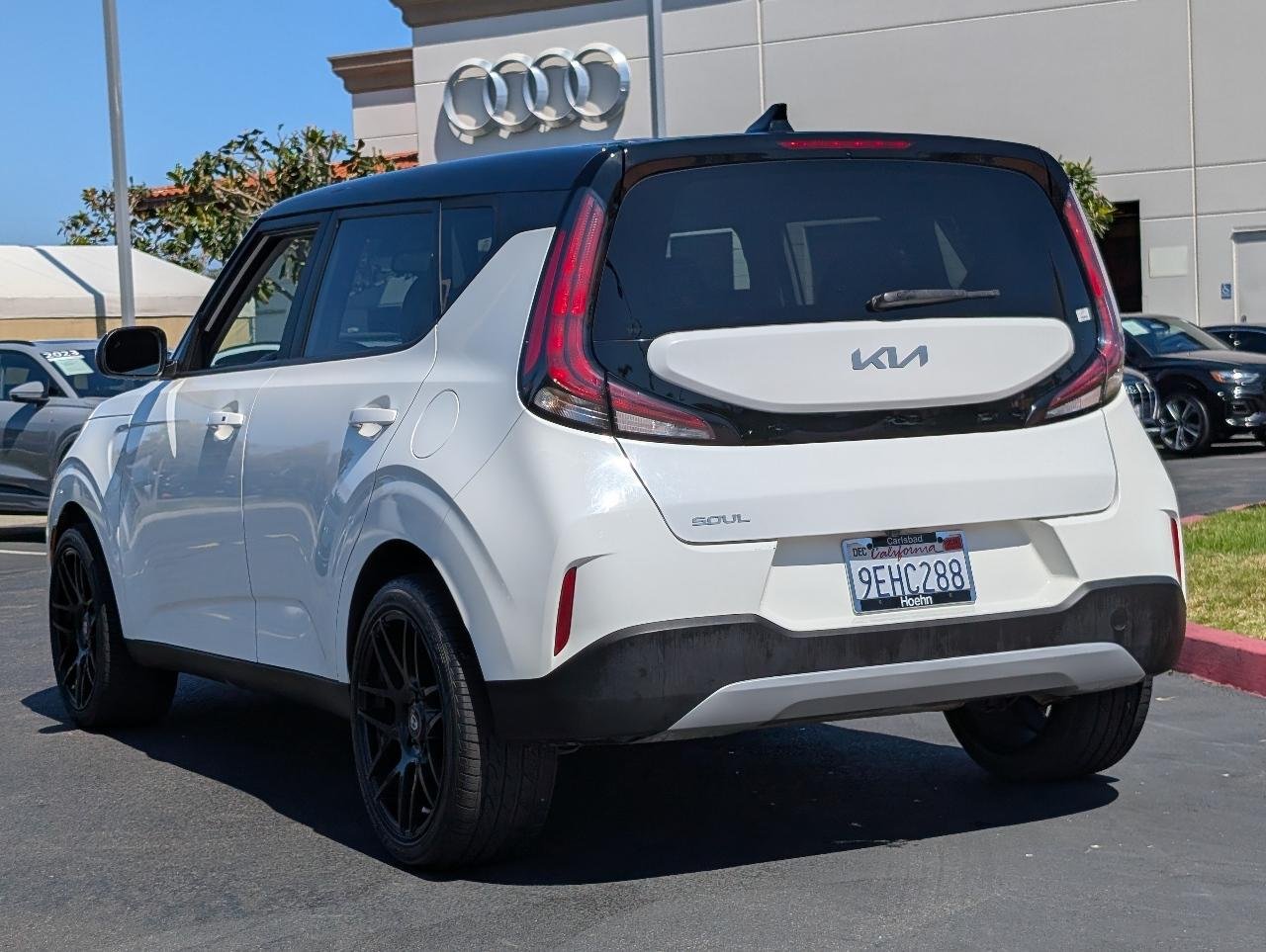 Used 2023 Clear White w/Black Roof Kia S image 13