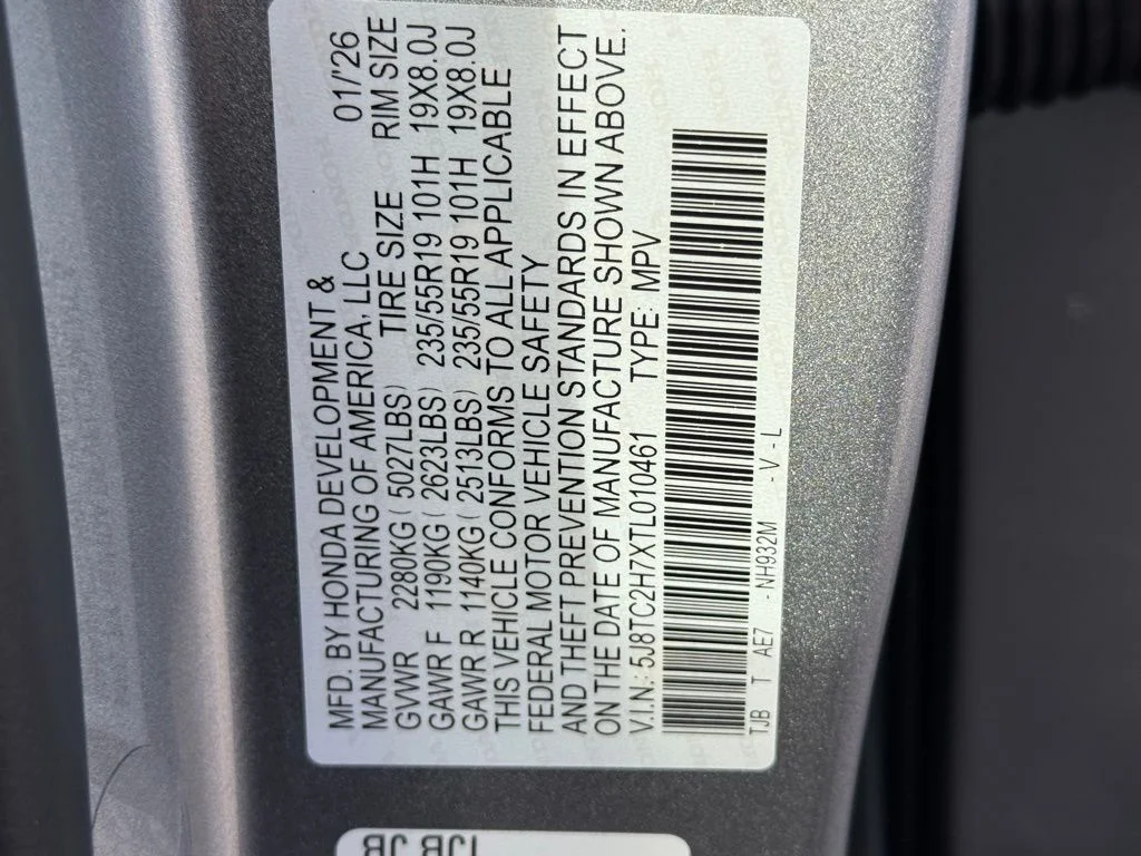 New 2026 Solar Silver Metallic Acura Advance Package image 29