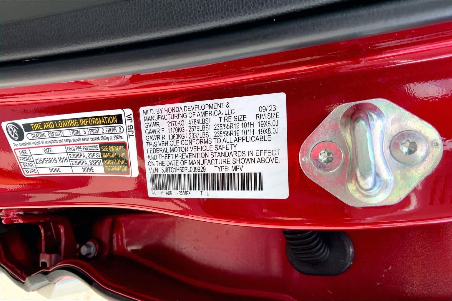 Certified Used 2023 Performance Red Pearl Acura TECH image 33