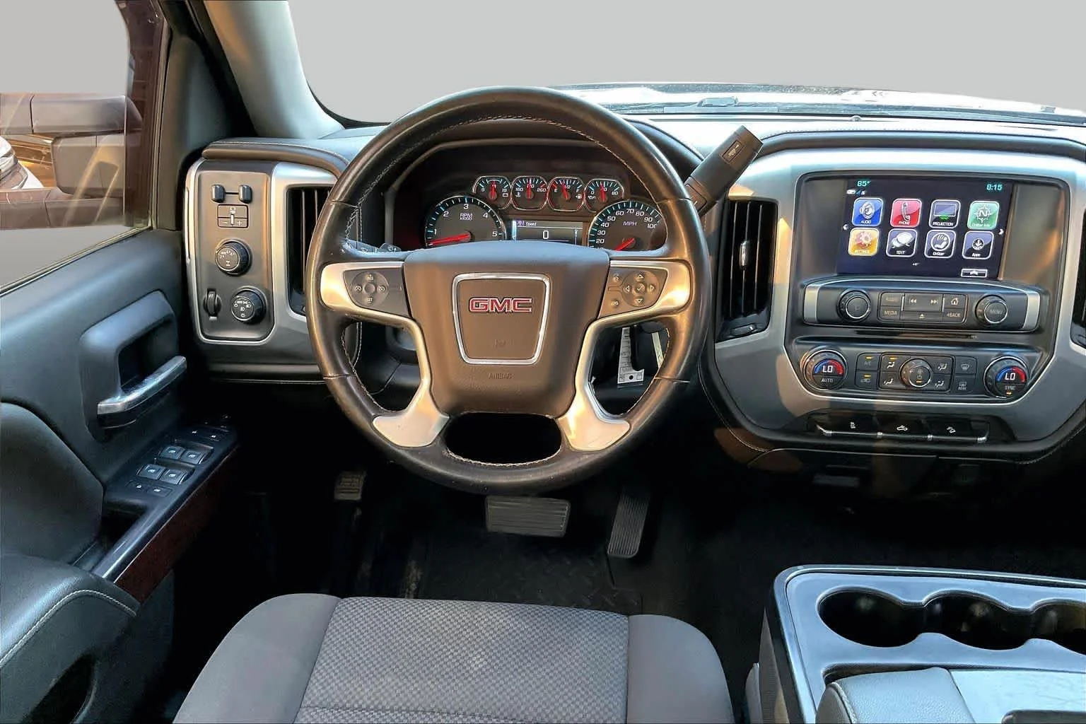 Used 2019 Stone Blue Metallic GMC SLE image 6