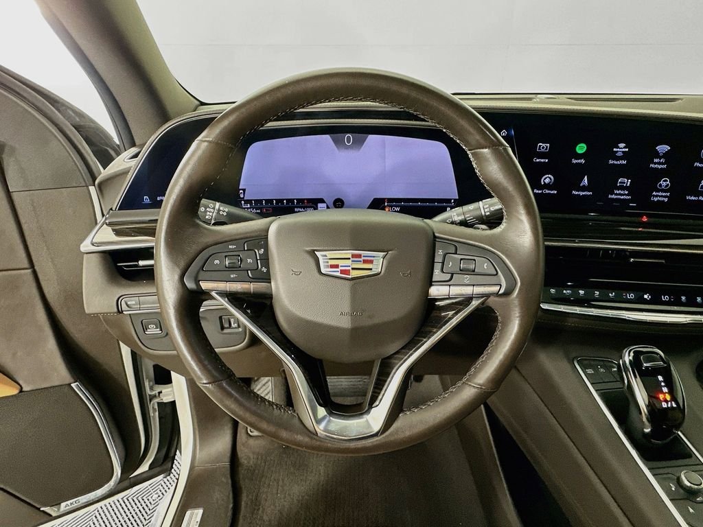 Used 2023 White Cadillac Premium Luxury image 11