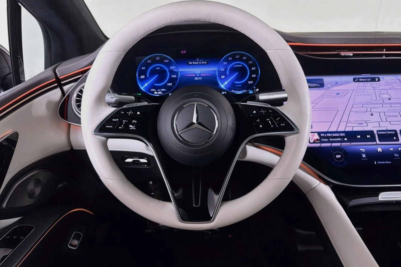 Certified Used 2024 MANUFAKTUR Signature Rubellite Red Metallic Mercedes-Benz EQS 580 image 19