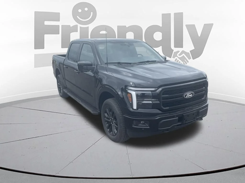 New 2026 Agate Black Metallic Ford Lariat® image 3