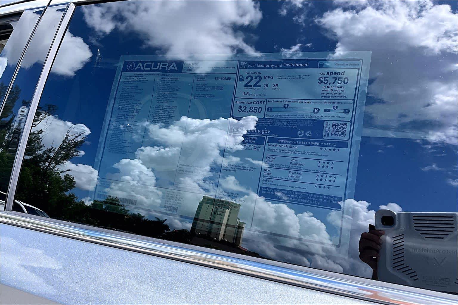New 2026 Solar Silver Metallic Acura  image 22