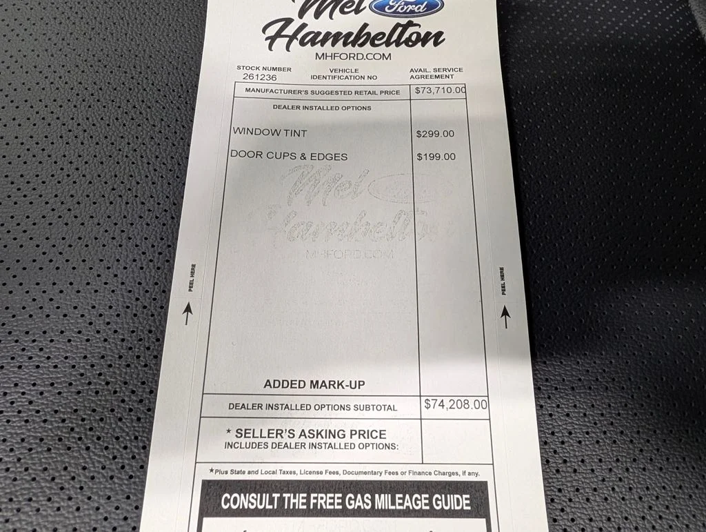 New 2026 Carbonized Gray Metallic Ford Lariat® image 36