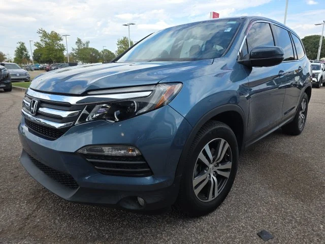 Used 2018 Blue Honda EX-L image 3