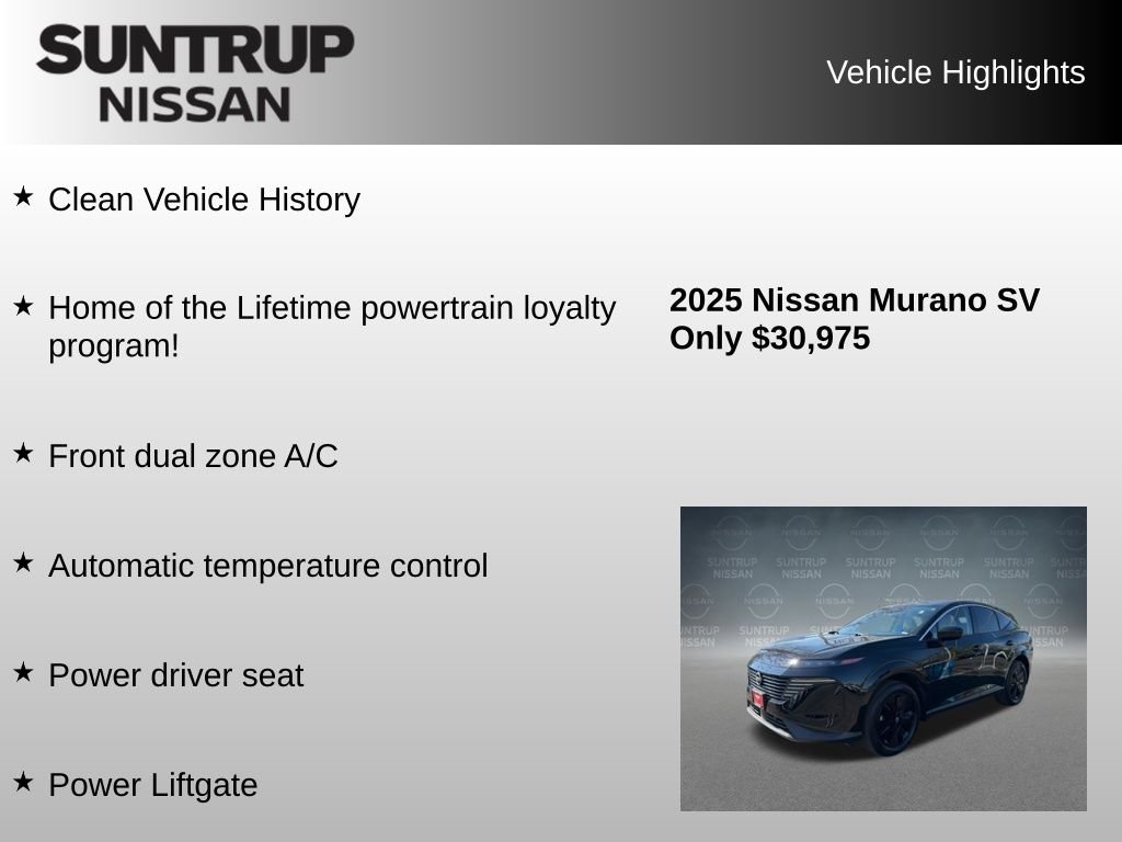 Used 2025 Black Nissan SV image 8