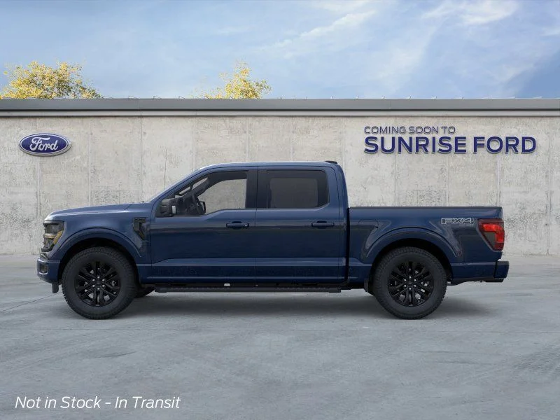 New 2026 Antimatter Blue Metallic Ford XLT image 3