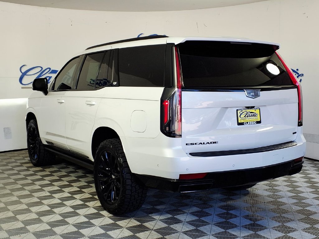 Used 2024 Crystal White Tricoat Cadillac Sport image 2