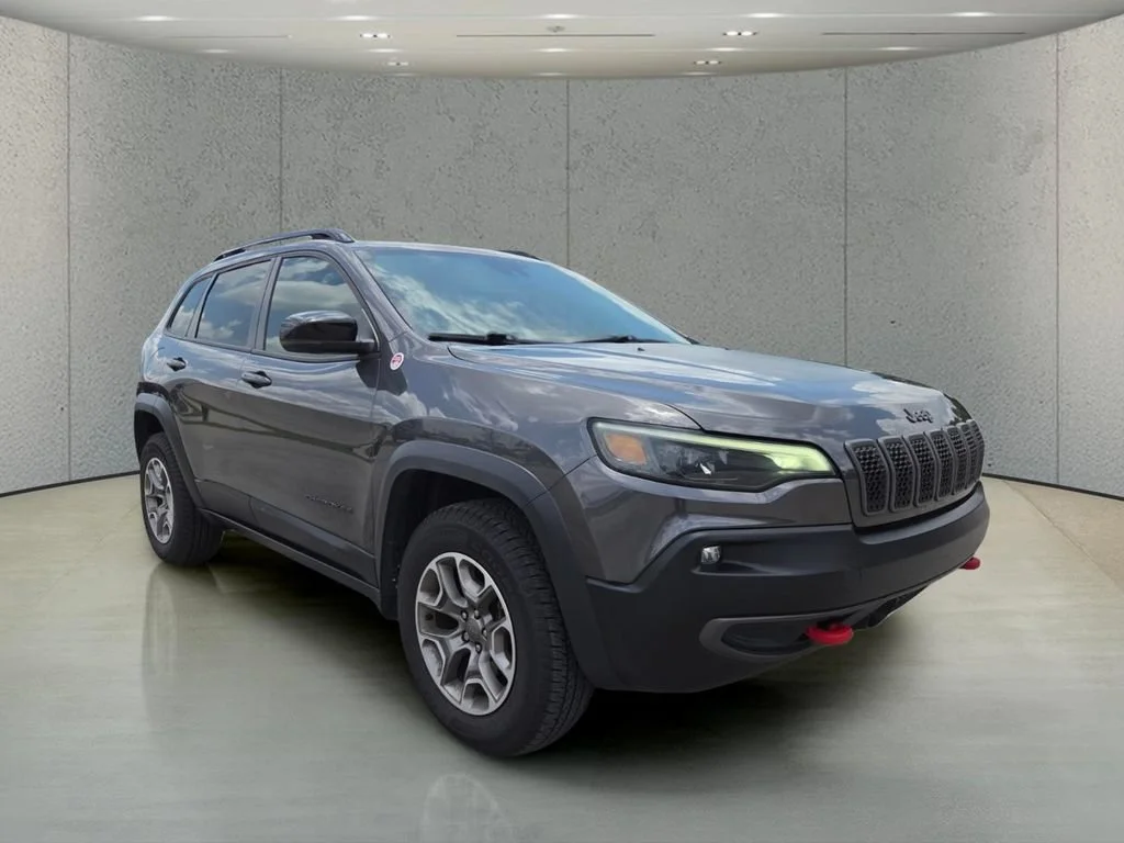 Used 2022 Granite Crystal Metallic Clearcoat Jeep Trailhawk image 13