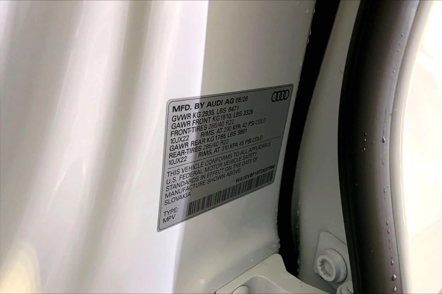 New 2026 Glacier White m Audi Premium Plus image 18