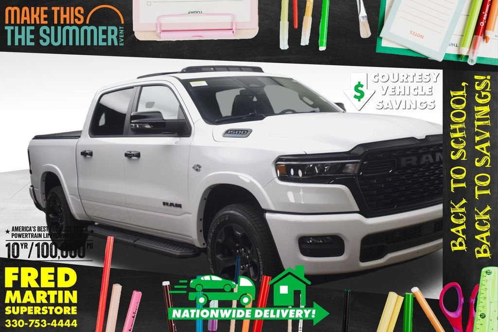 New 2026 Bright White Clearcoat RAM Big Horn/Lone Star image 1