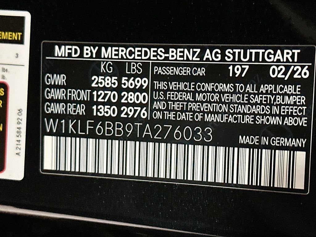 New 2026 Obsidian Black Metallic Mercedes-Benz E 450 image 32