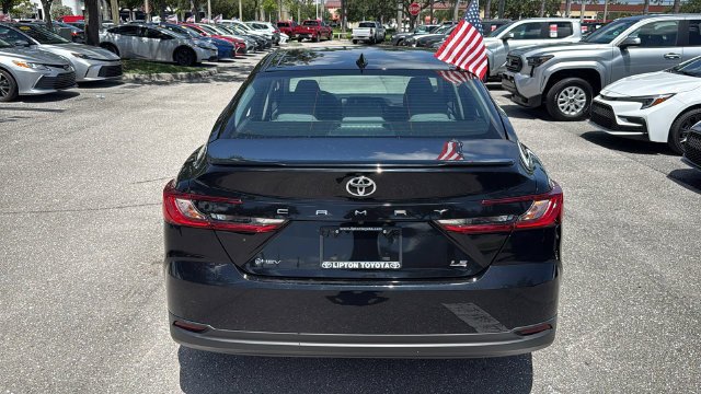 Used 2025 Midnight Black Metallic Toyota LE image 6