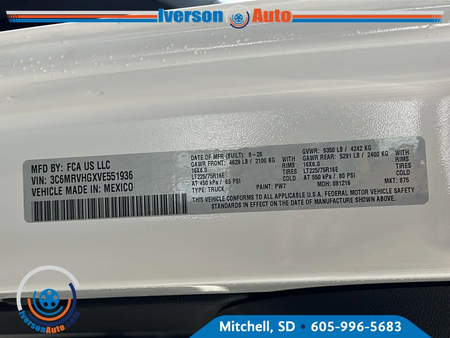 New 2027 Bright White Clearcoat RAM Tradesman image 12