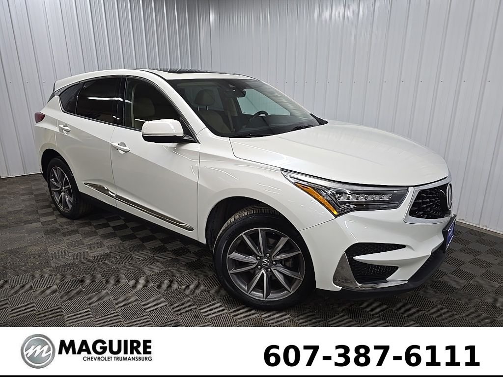 Used 2019 White Diamond Pearl Acura Technology Package image 7