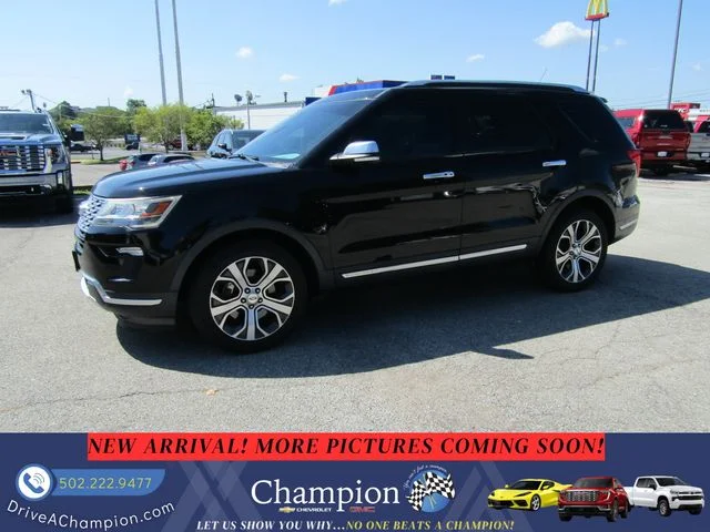 Used 2018 Black Ford Platinum image 1