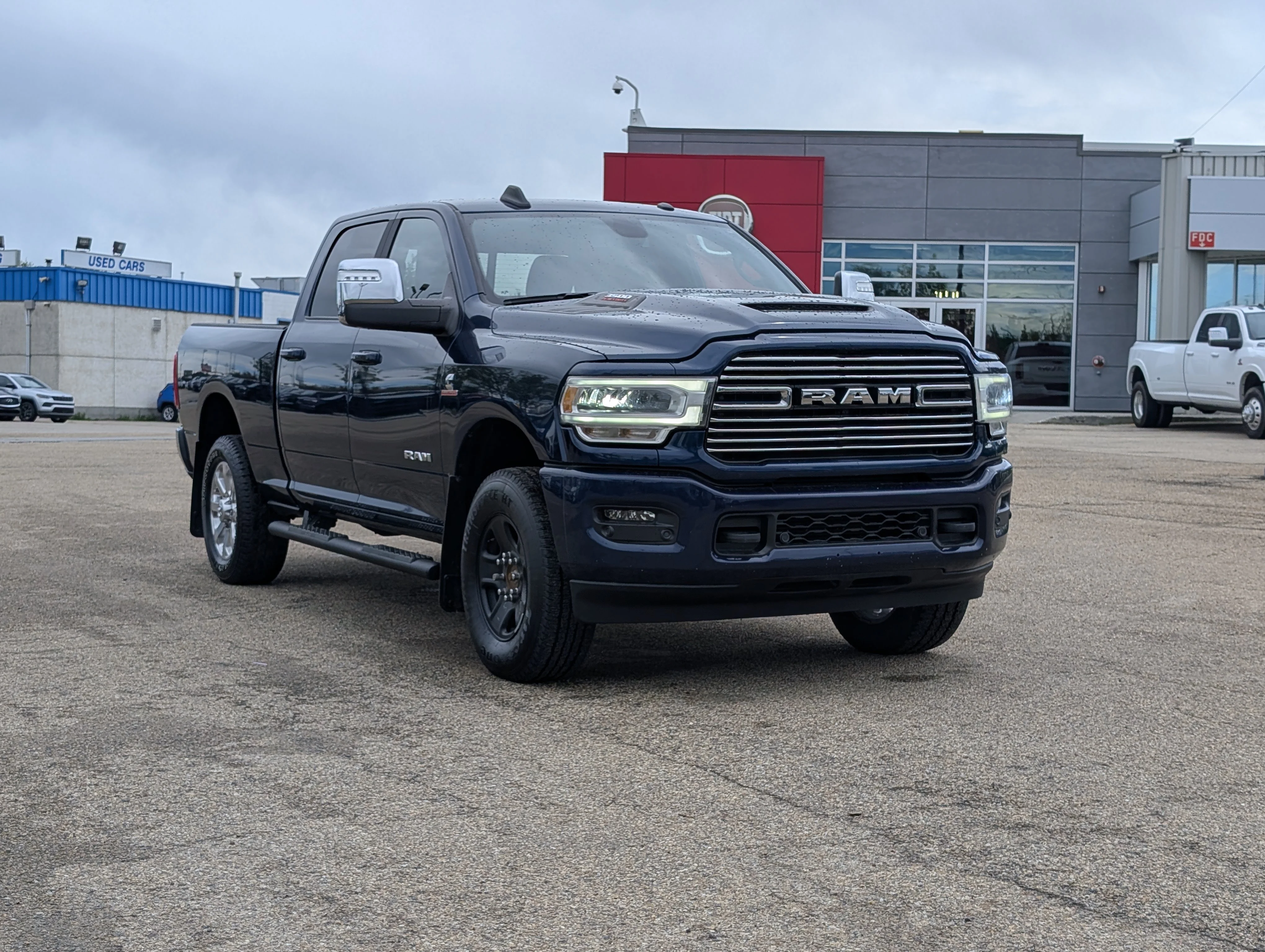 Used 2023 Patriot Blue Pearl Ram Laramie image 9