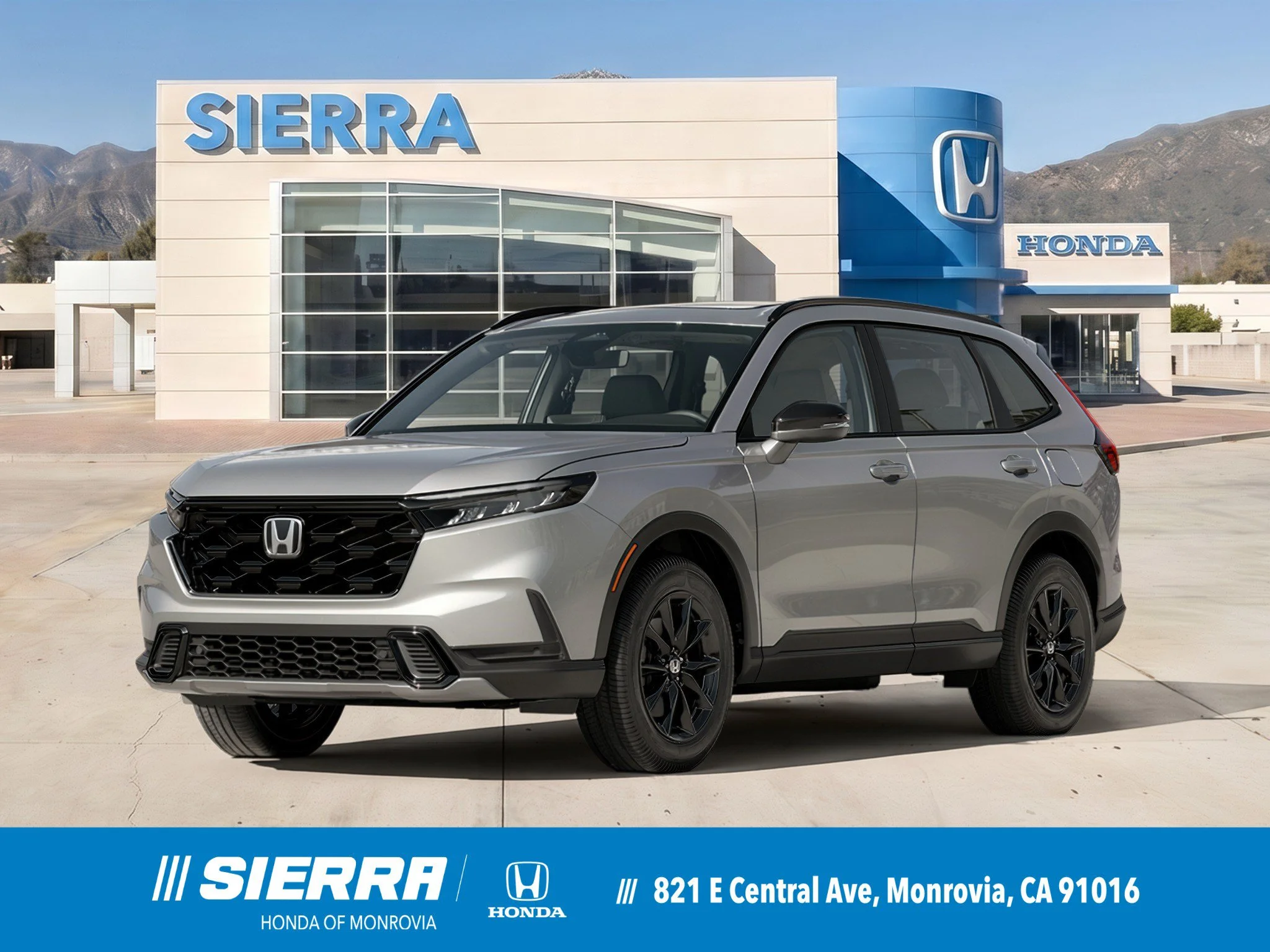 New 2027 Urban Gray Pearl Honda Sport-L Hybrid AWD image 1