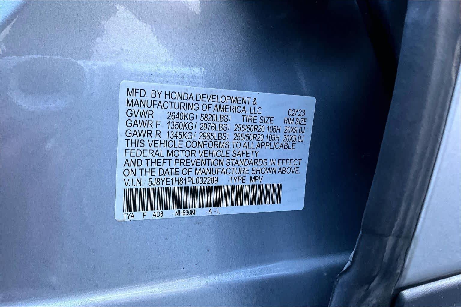 Used 2023 Lunar Silver Metallic Acura w/Advance Package image 34