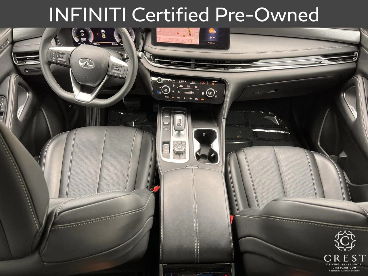 Certified Used 2025 Mineral Black INFINITI LUXE image 11