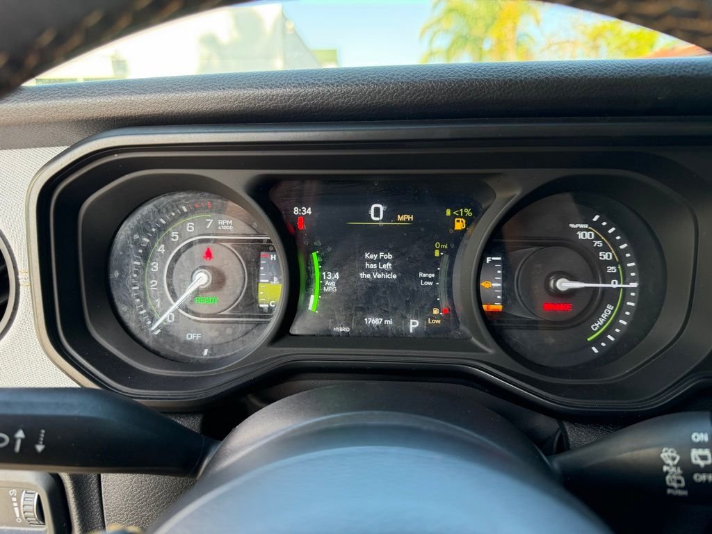 Used 2024 Gray Jeep Willys 4xe image 19