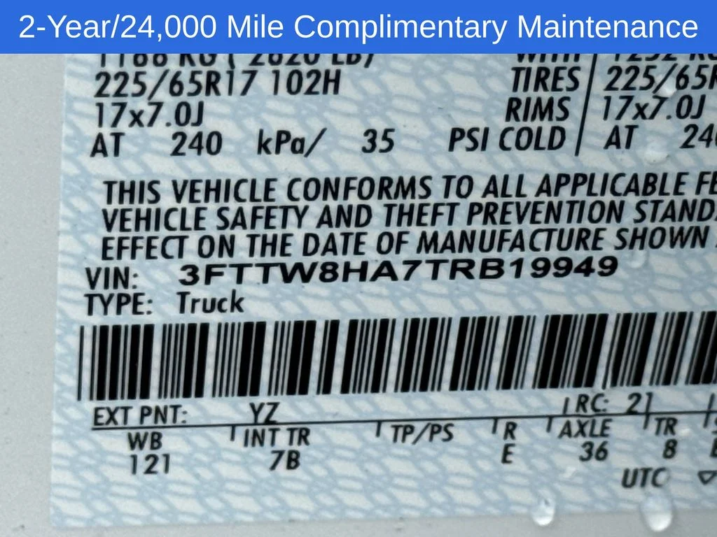 New 2026 White Ford XLT image 31