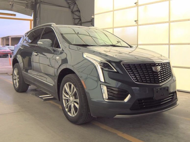 Used 2021 Gray Cadillac Premium Luxury image 2