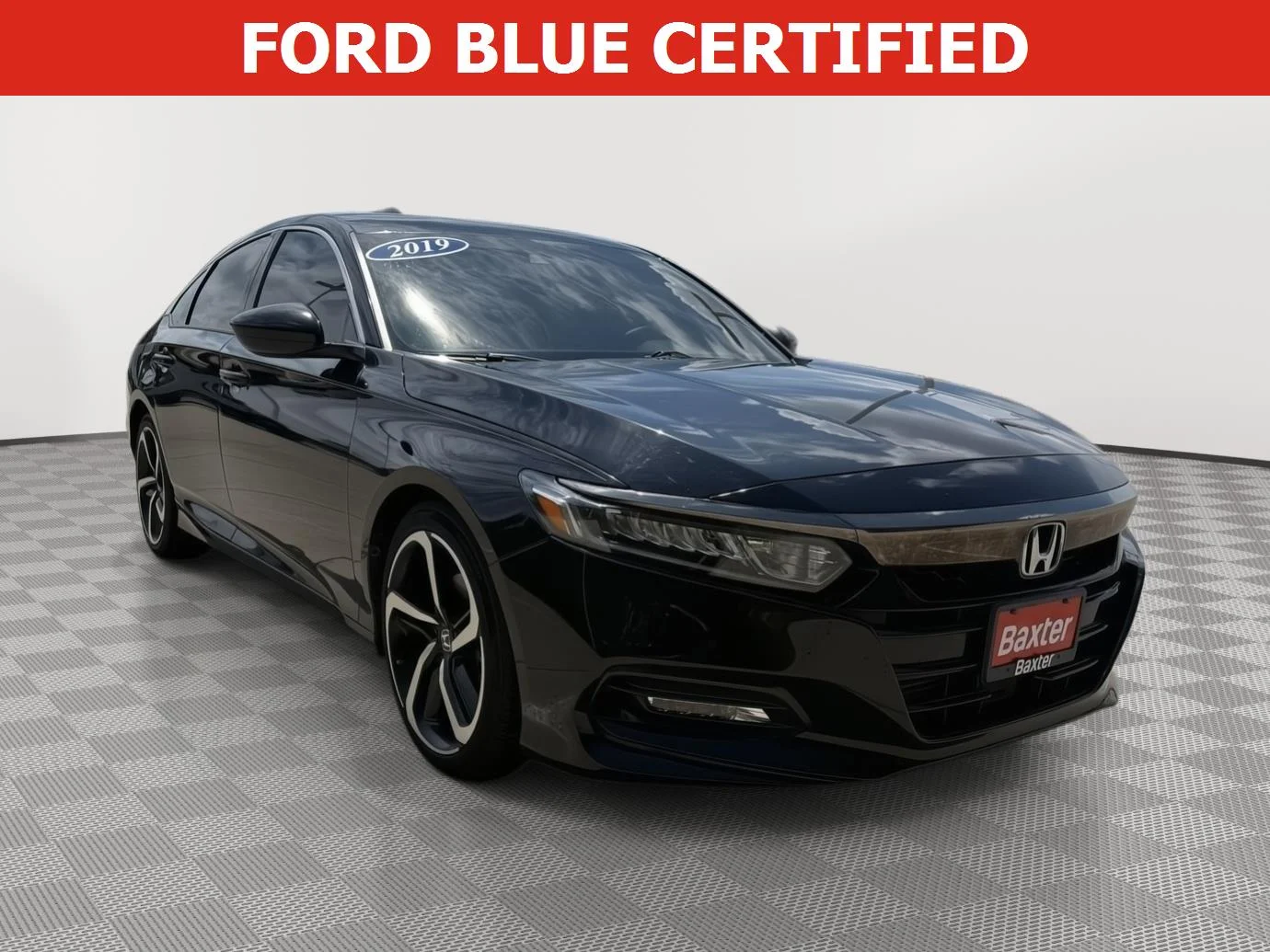 Used 2019 Crystal Black Pearl Honda Sport image 1