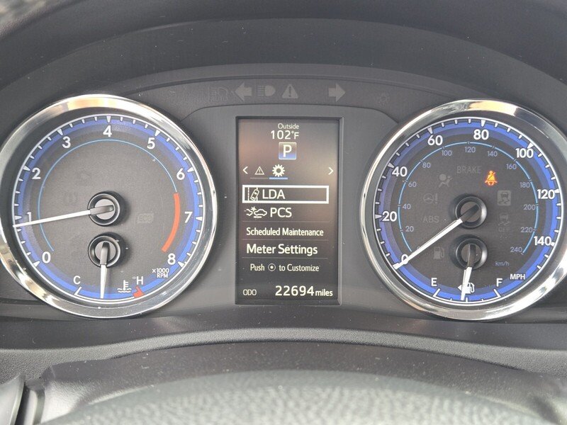 Used 2018 Slate Metallic TOYOTA XSE CVT image 20