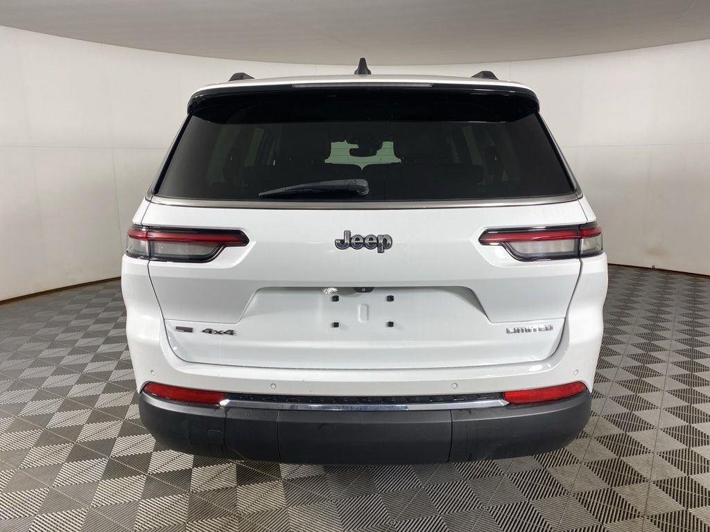 Used 2021 Bright White Clearcoat Jeep Limited image 9
