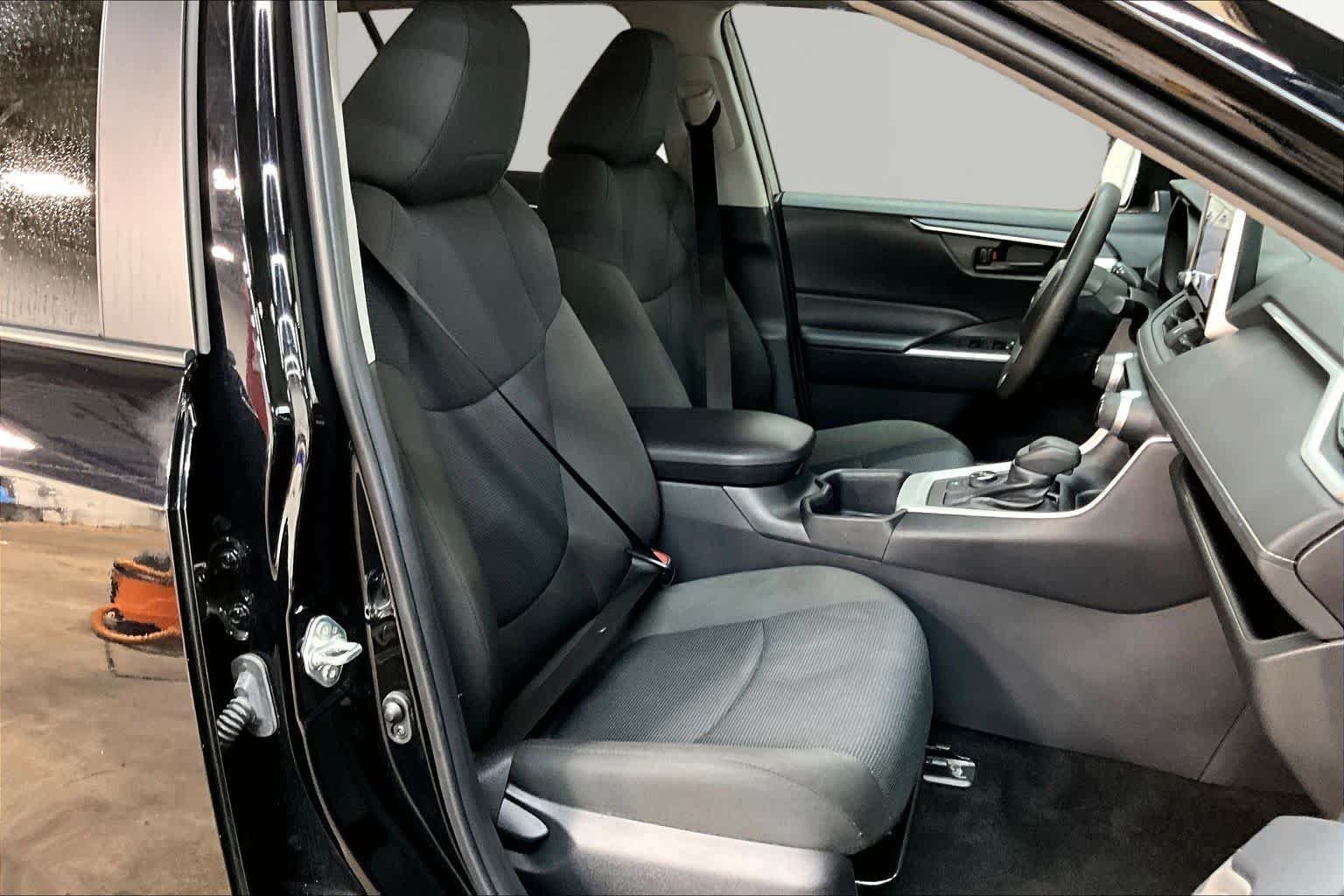 Used 2025 Midnight Black Metallic Toyota Hybrid LE image 9
