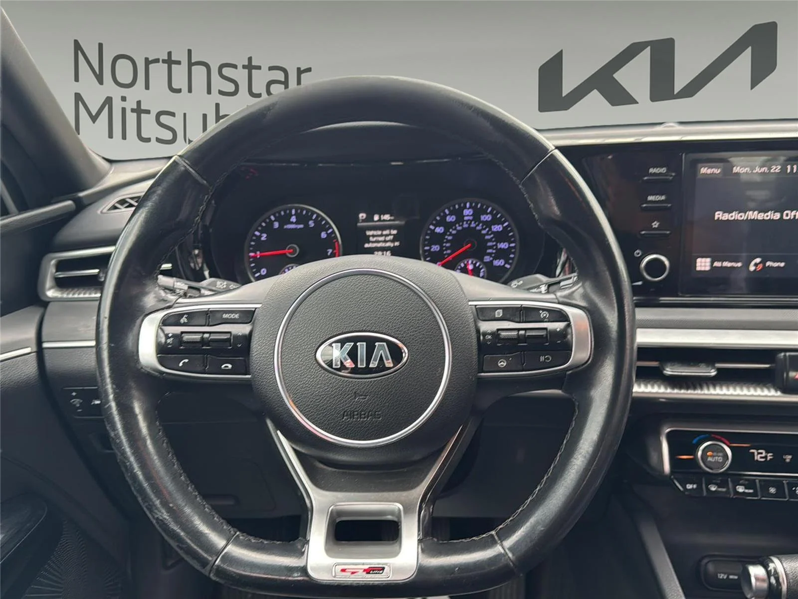 Used 2021 Glacial White Pearl Kia GT-Line image 10