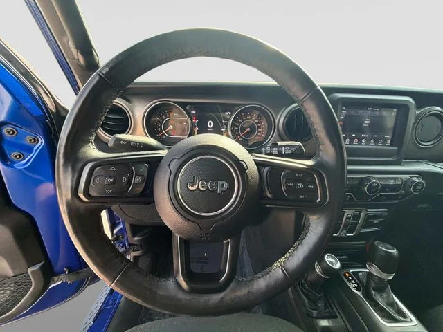 Used 2018 Blue Jeep Unlimited Sport S image 25
