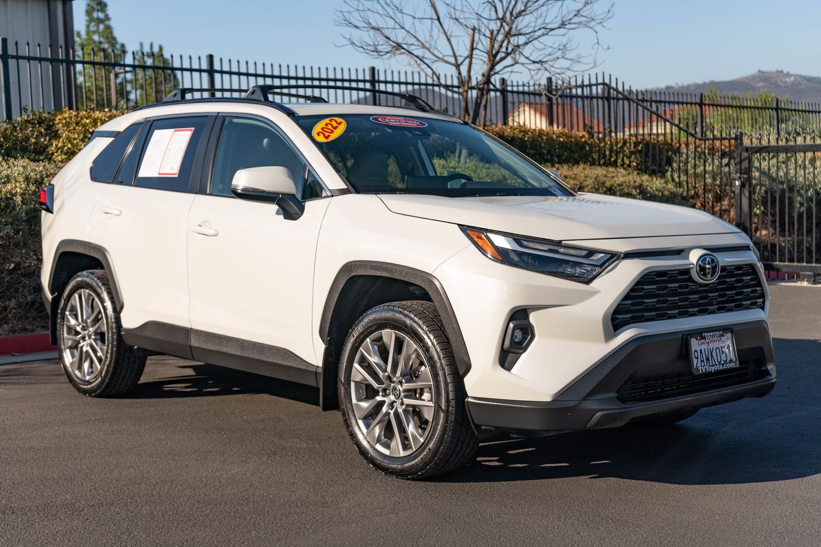 Certified Used 2022 Blizzard Pearl Toyota XLE Premium image 5