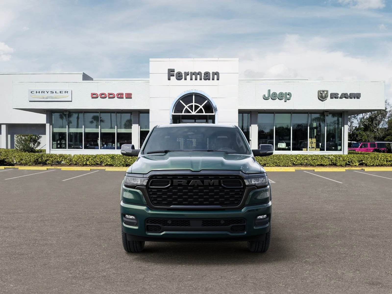 New 2026 Serrano-Green Metallic Exterior Paint RAM Big Horn/Lone Star image 36