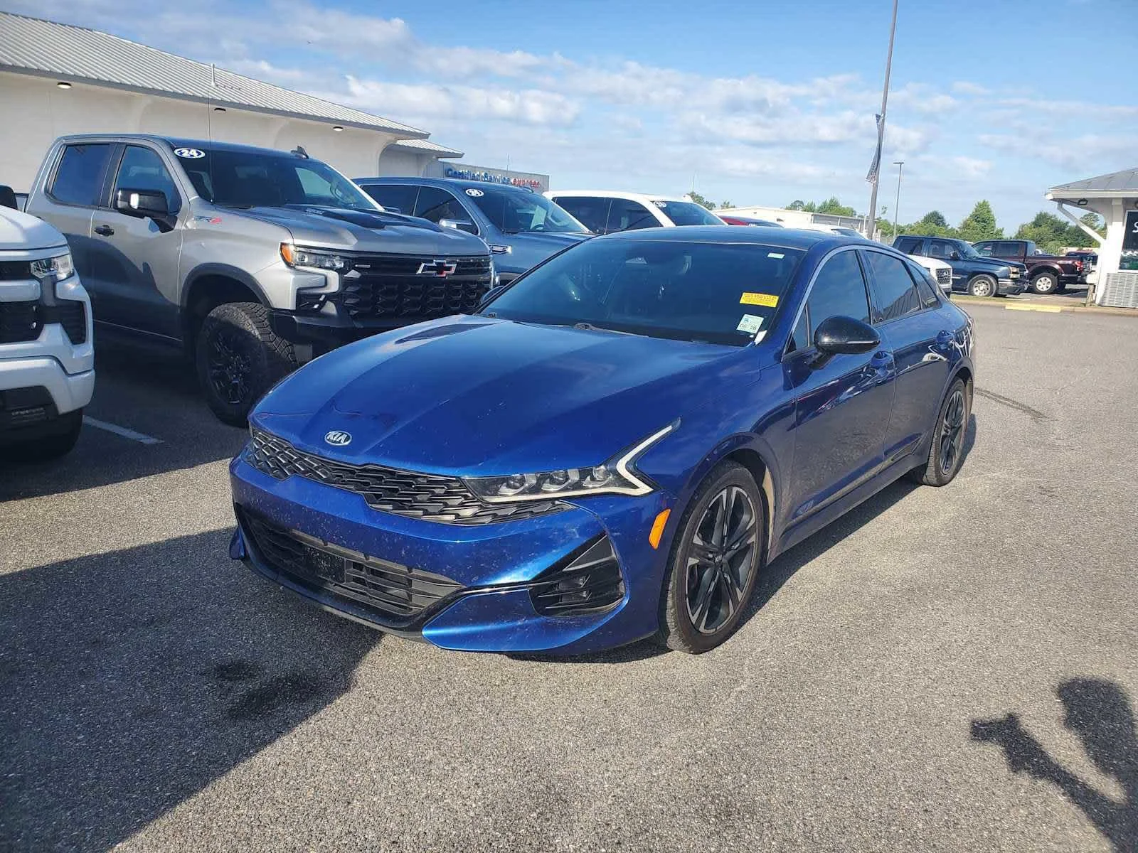 Used 2021 Blue Sapphire Blue Kia GT-Line image 1