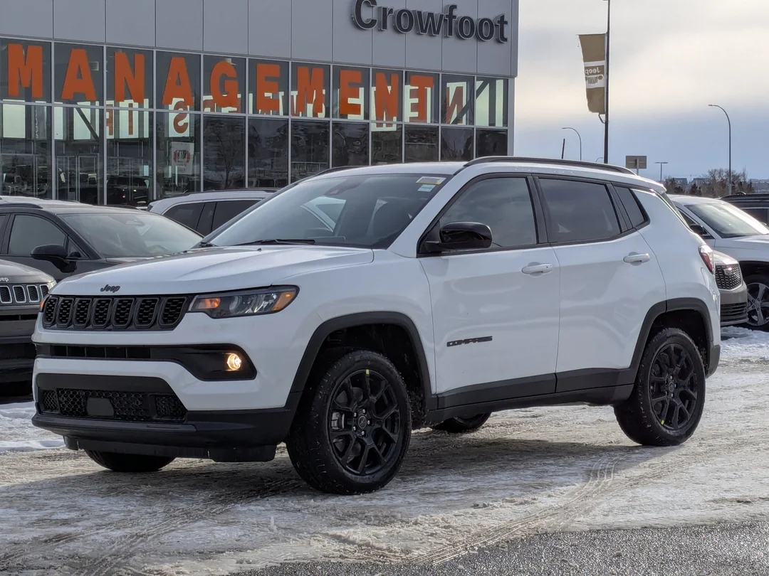 New 2026 White Jeep North - - 4x4 - Altitude Special Edition 18 inch Black Wheels & More! image 4