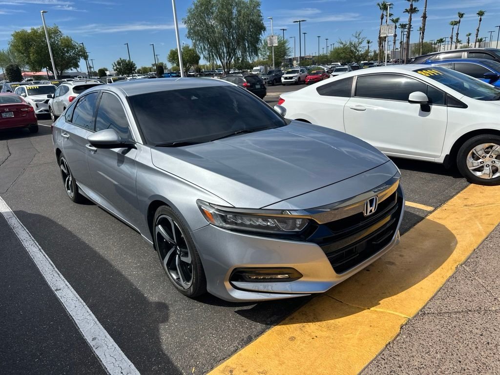 Certified Used 2020 Lunar Silver Metallic Honda Sport image 2