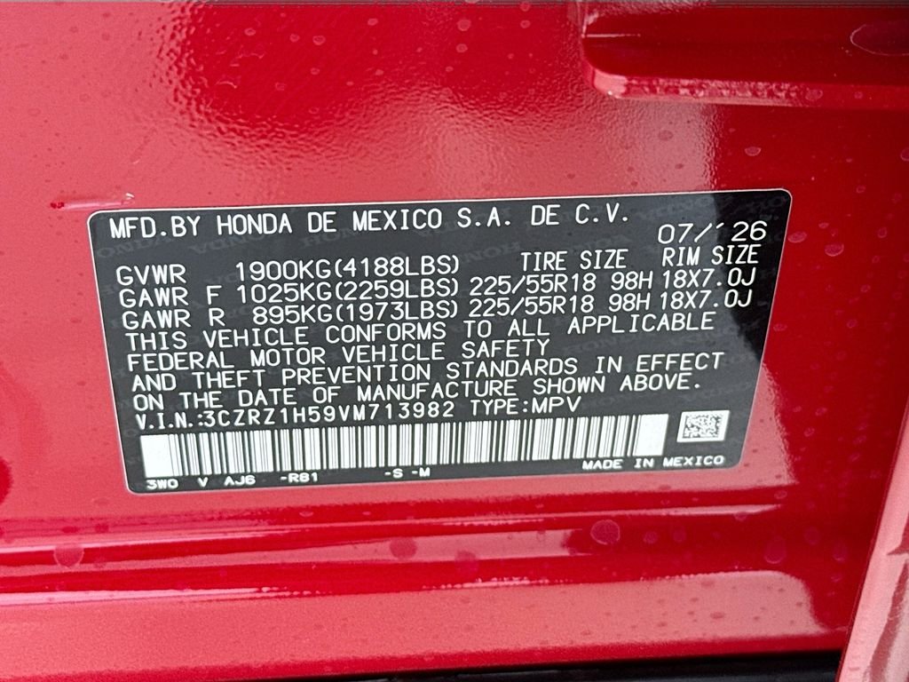 New 2027 Milano Red Honda Sport image 32