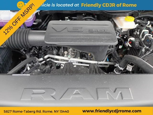 New 2026 Granite Crystal Metallic Clear-Coat Exterior Paint RAM Big Horn/Lone Star image 18