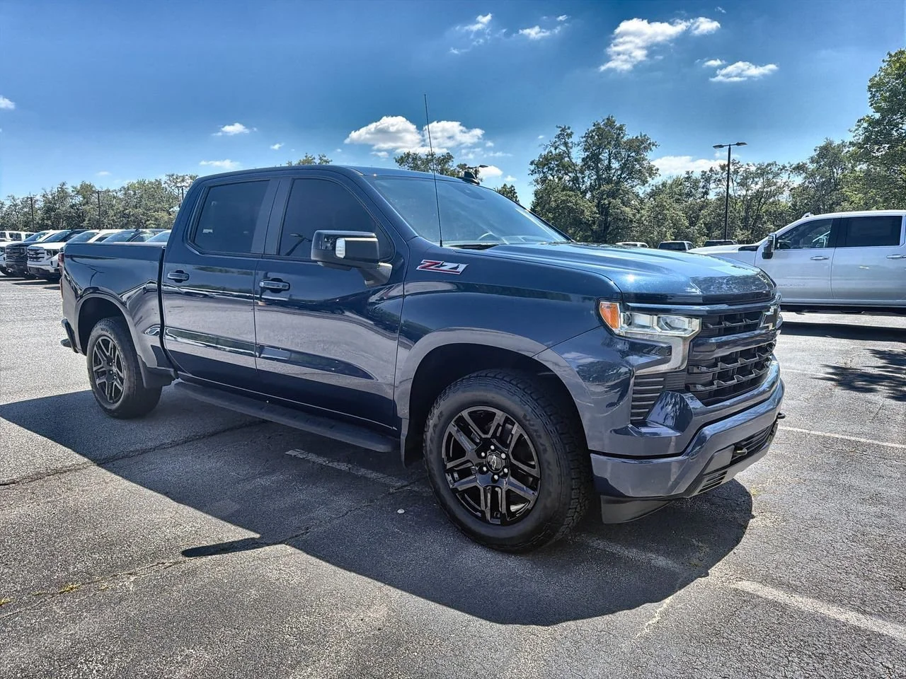 Used 2023 Northsky Blue Metallic Chevrolet RST image 2