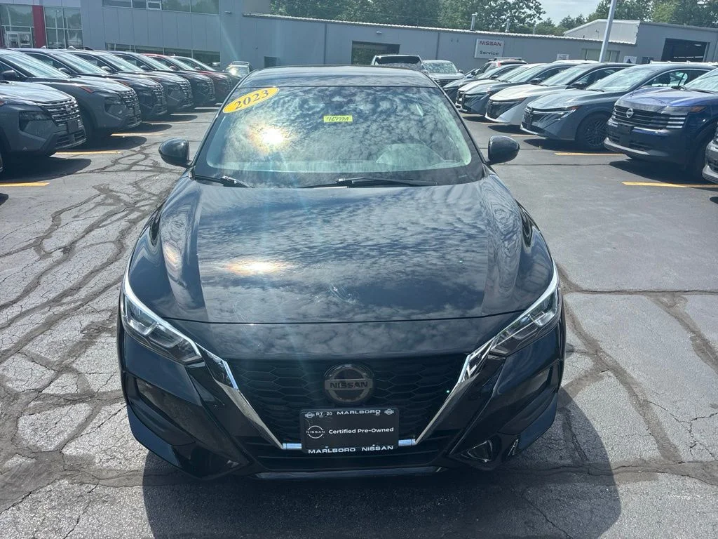 Certified 2023 Nissan Sentra SV with VIN 3N1AB8CV0PY266772 for sale in Marlborough, MA