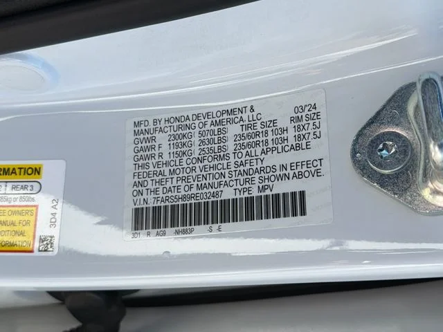 Used 2024 White Honda Sport-L image 30