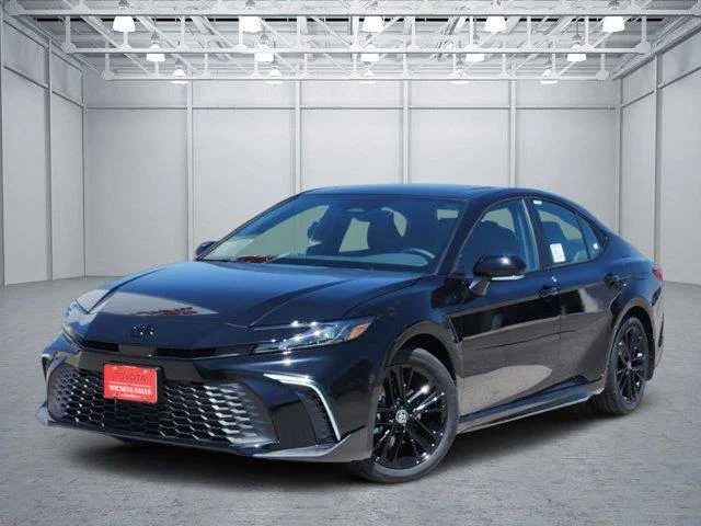 New 2026 Black Toyota SE Front-Wheel Drive image 1