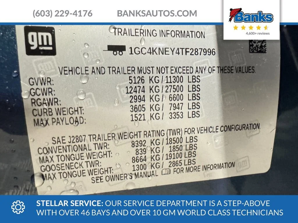 New 2026 Lakeshore Blue Metallic Chevrolet LT image 9
