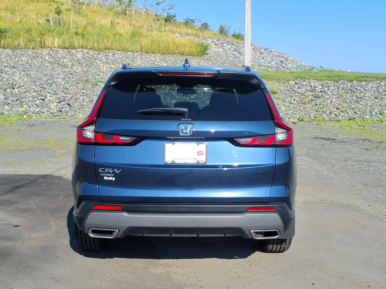 Certified Used 2025 Canyon River Blue Metallic Honda Sport image 6