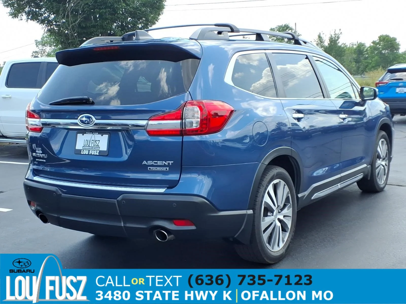 Used 2021 Abyss Blue Pearl Subaru Touring image 27