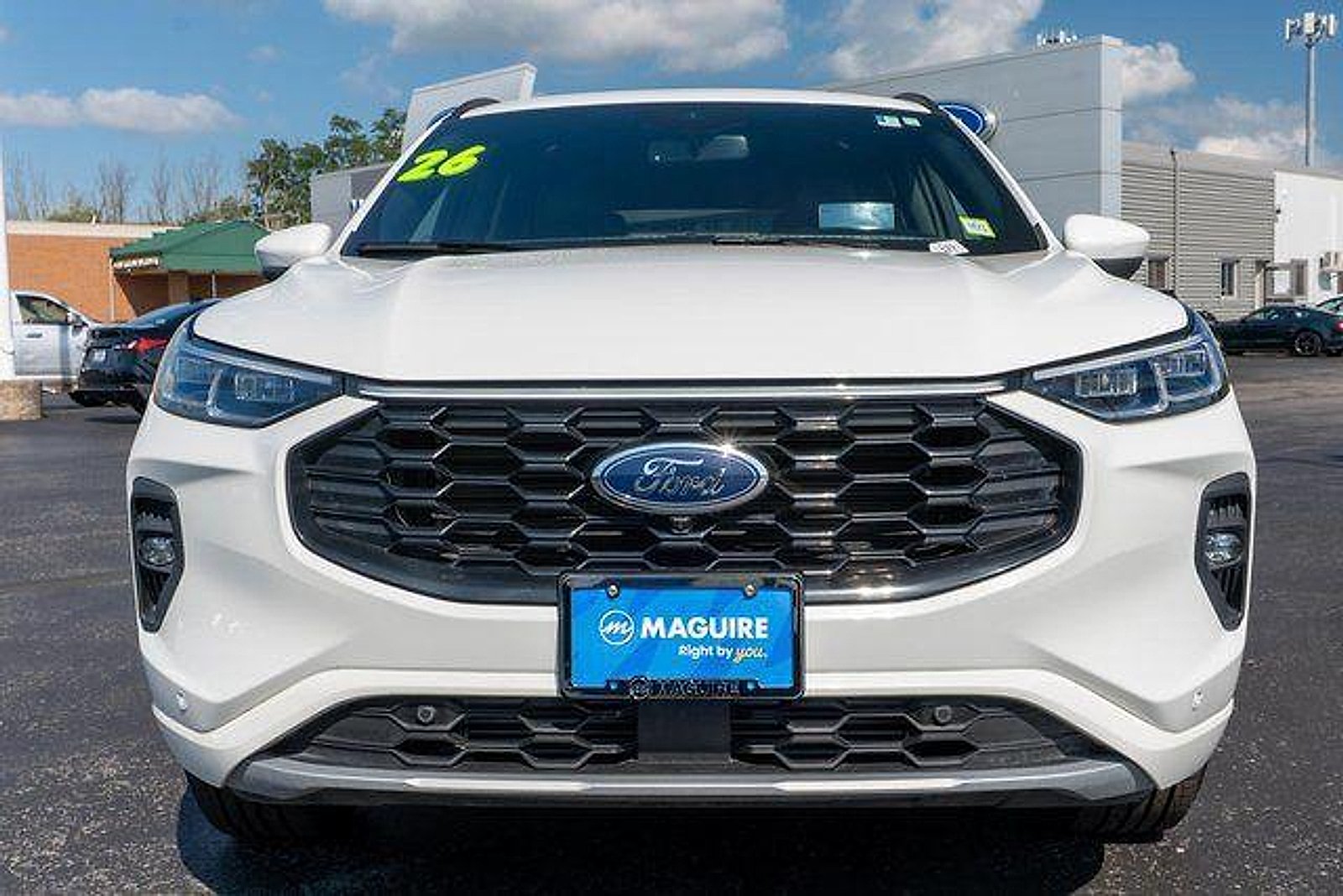 Used 2026 Star White Metallic Tri-Coat Ford ST-Line Elite image 3