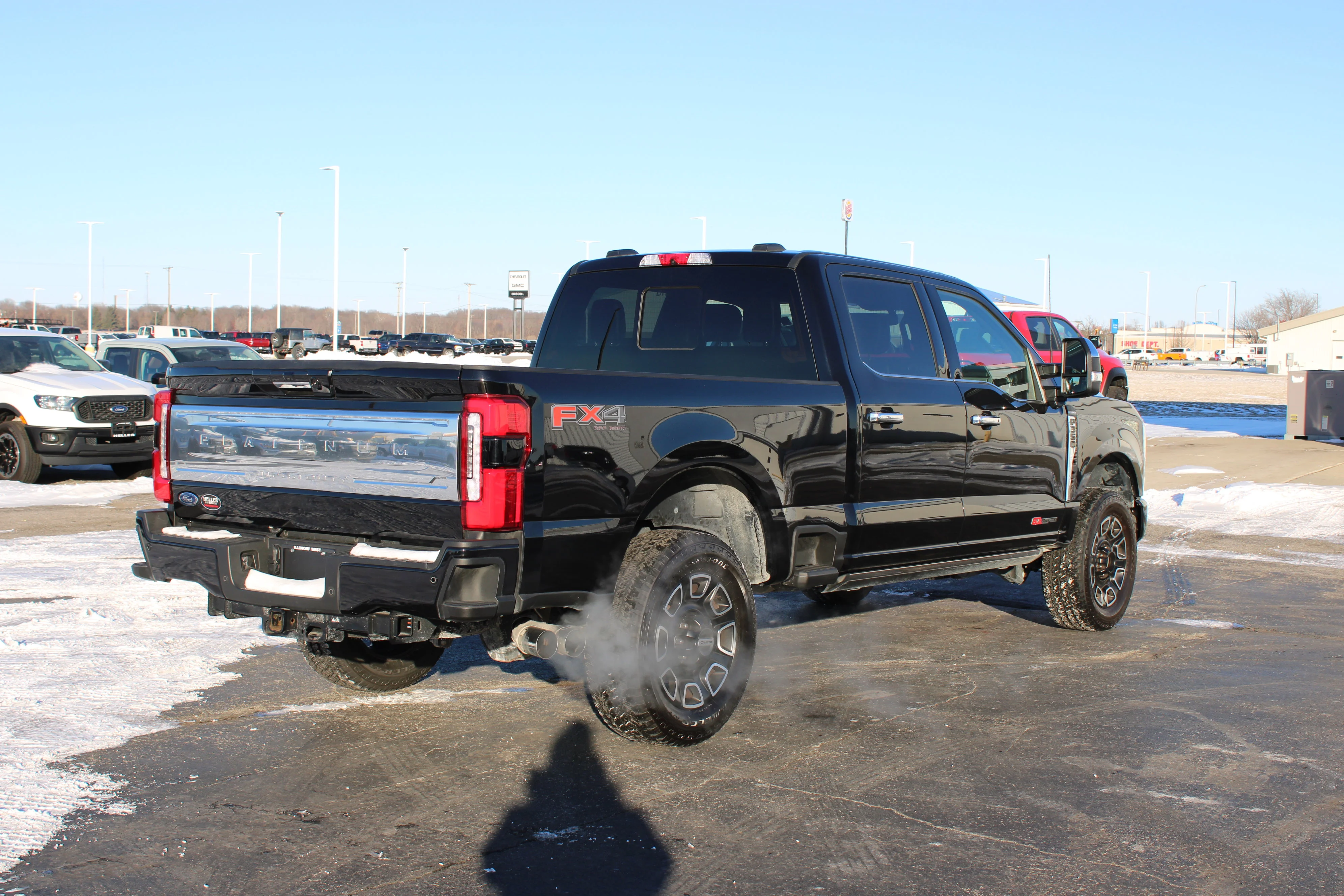 Used 2024 Agate Black Metallic Ford Platinum image 8
